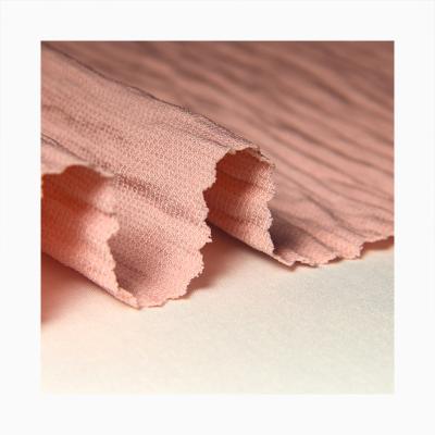 China Free Sample Abrasion-Resistant Dress Pants For Blouse Dyed Twill 100% Polyester Wave Pleat CEY Fabric for sale