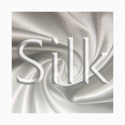 China Free Sample Poly Ice Anti Static Cool Feeling Shiny Satin Rolls Silk Fabric Wholesale for sale