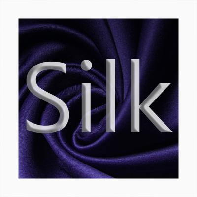 China Free Sample Milk Rainbow Satin Anti-Static Chiffon Customized Printed Silk Fabric for sale