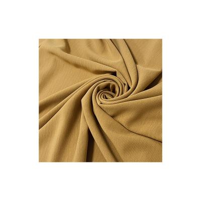 China Yellow Stretch Factory Supply CEY 57/58 High Elastic Imitation Of Linen Fabric For Women Girls for sale