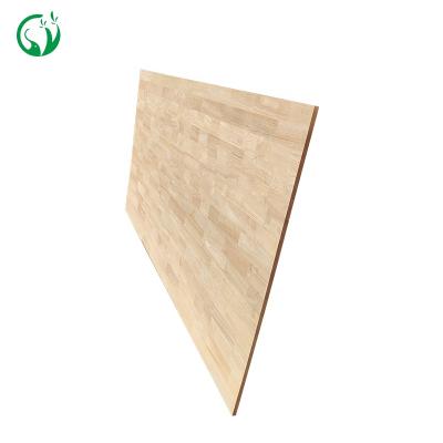 China Modern factories manufacturing 22mm solid rubberwood panel rubberwood lumber rubber lumber for sale