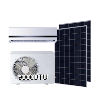 China Household Hybrid Solar DC AC 9000 Btu Solar Air Conditioner Price for sale