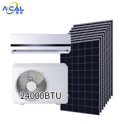 China Household Energy Efficient 24000btu 3hp Off Grid Solar Air Conditioner for sale