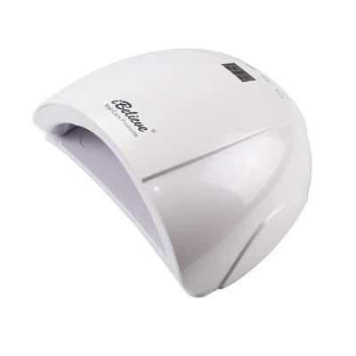 China ABS 365+405nm dual UV nail lamp led with timer, sensor CE, RoHS approved. for sale