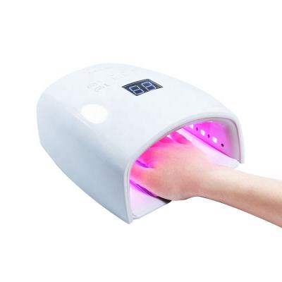 China New Red Light 48W Nail Lamp UV Rechargeable Nail Lamp With Good Quality S10 for sale