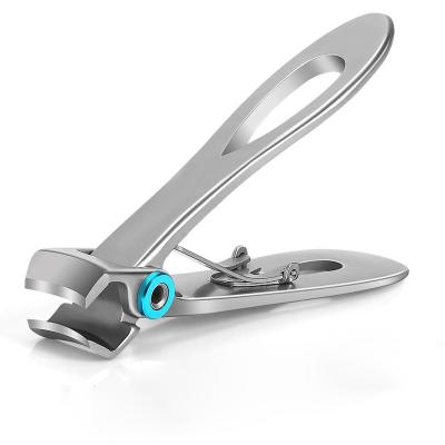 China Large Jaw Nail Cutter Stainless Steel Professional Super Sharp Wide Wide German Nail Clipper For Thick Toe Nails for sale