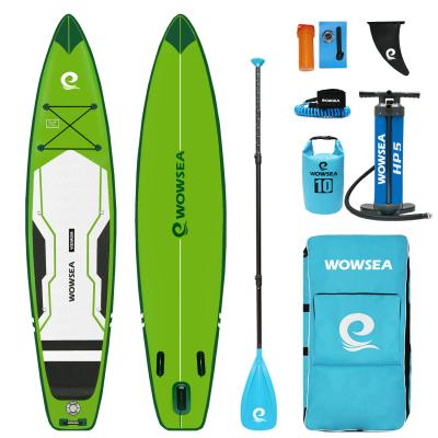 China WOWSEA Unisex Flyfish Inflatable F2 Paddle Board, Durable & Stable SUP Board 12' Long x 32