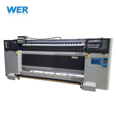 China Hotels Heat Transfer Sublimation Printer 2m/6.5ft Fabric Printing Machine for sale