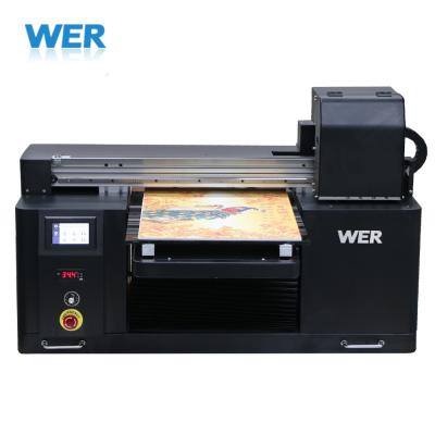 China Economic A2 Printer WER-E4880UV a2 Desktop UV UV Inkjet Printer for Hotels for sale