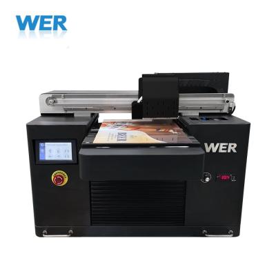 China Cheap uv flatbed uv printer embossed per size a3 hotel effect 5 color card uv printer color printer a3 for sale