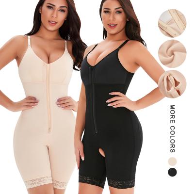 China Wholesale 2022 Breathable Slimming Tummy Control Fajas Full Body Shapers Jumpsuit Plus Size Women Shapewear Jumpsuit for sale