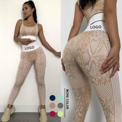 China Breathable 2022 Customized Butt Lift Yoga Set Capri Leggings Set Private LabelFitness Girls Clothing Custom Wholesale High Quality Sporty for sale