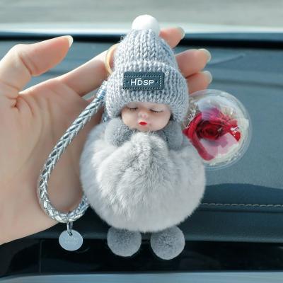 China New Key Chain Doll Key Doll Decoration Plush Key Chain Key Chain Creative Cute Schoolbag Pendant Home Ignition Gift for sale