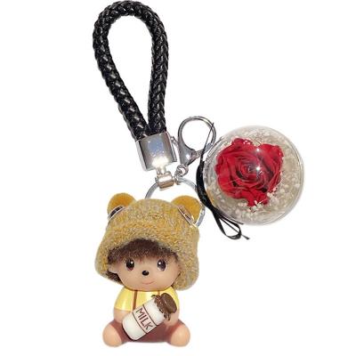 China High Quality Stuffed Toy New Plush Key Chain Doll Decoration Plush Toy Small Car Schoolbag Ornament Home Lighting Pendant Gift for sale