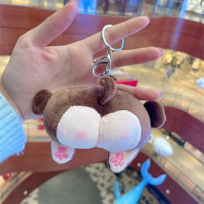 China Cute kerky creative cartoon bag key chain donkey plush decoration manufacturer direct selling hip home lighting decorative pendant for sale