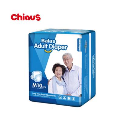 China Chiaus Printed Grade B Cheap Adult Diaper for sale