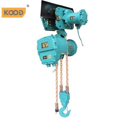 China Hotels Factory Wholesale 2880/960 Ring Chain Electric Hoist Modern Electric Chain Hoist for sale