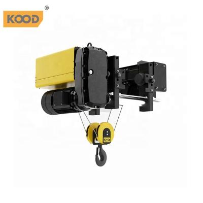 China Hotel manufacturers at a low price 5T 10T 20T 30 meters electric wire rope hoist monorail wire rope elevator for sale