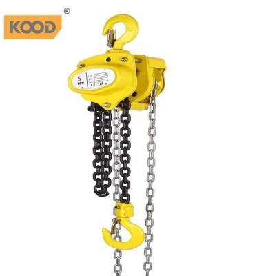 China Hotel factory supply 5t portable popular choice chain hoist portable lifting crane for sale