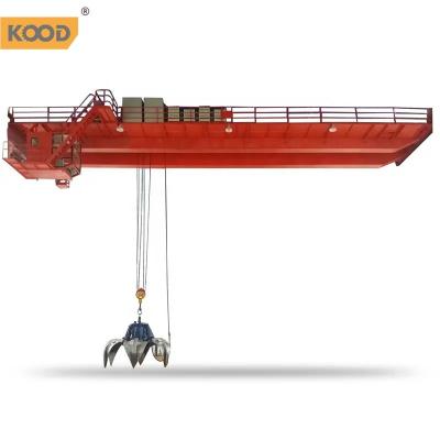 China 50 Ton Electric Motor Driven Double Girder Bridge Crane Overhead Crane, Wheel Bridge EOT Traveling Crane for sale