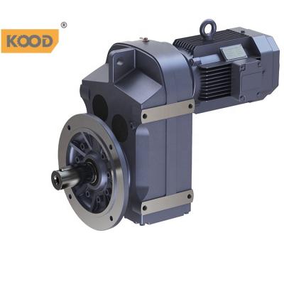 China Hotels KOOD R F K S Gear Helical Motor Gear Reducer AC Transmission Gear Motor Electric Gearbox for sale