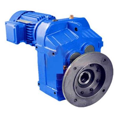 China Hotels 5.5KW F Series-Parallel Shaft Reducer Motor For Building Materials Machinery for sale