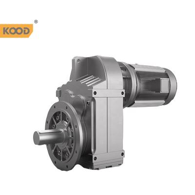 China 220V 380V 50HZ 60HZ AC Electric Gear Reducer Helical Moderator Motor Gearbox Hotels KOOD Reduction Motor Speed ​​Reducer for sale