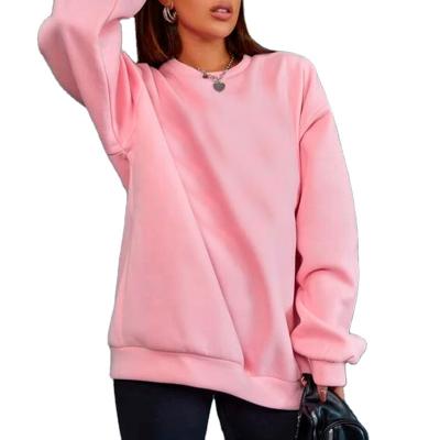 China Anti-Wrinkle Cotton Sweatshirts Women Hoodies Pullover Heavyweight Sweatshirts For Women Custom Printed Logo Women Hoodies for sale