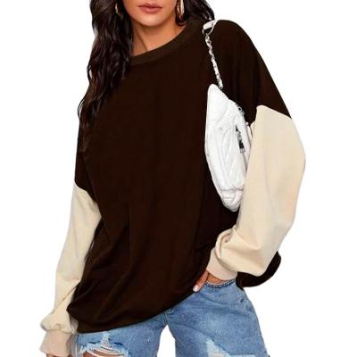 China New Fashion Design Anti-wrinkle Long Sleeve Clothes Women Custom Sports Tops Hoodie for sale