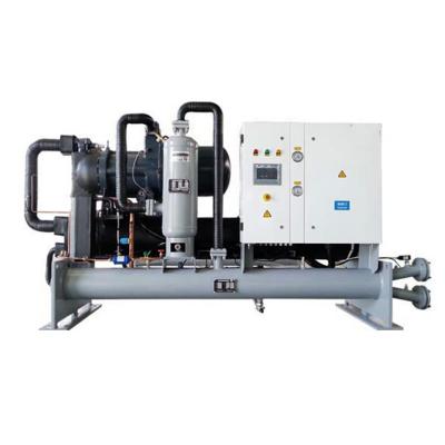 China Factory Price Water Cooled Chiller , Screw Water Chiller , Industrial Chiller For Pool Cooling for sale