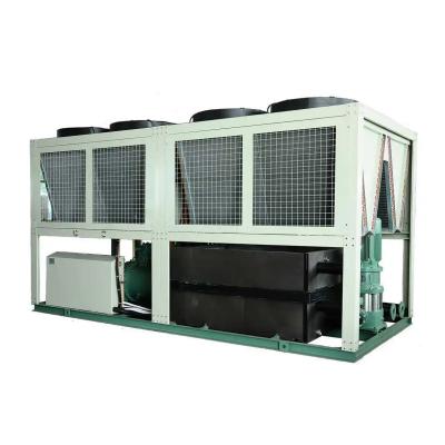 China Extrusion Molding / Pharmaceutical / Poultry 150 Hp 450 Kw Air Cooled Screw Water Cooled Chiller 130 Ton for sale