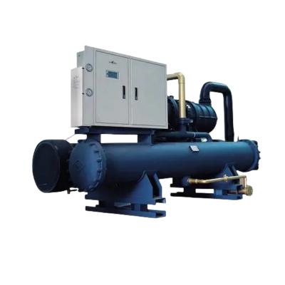 China 10 C Temperature Accurate Control Plastic Injection Machine Cooling System Water Cooled Screw Chiller for sale