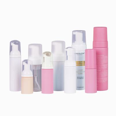 China Cosmetic Empty Plastic Mixed Color 10 15 20 30 40 60ml PET Foaming Soap Pump Bottle Foaming Pump Bottles for sale