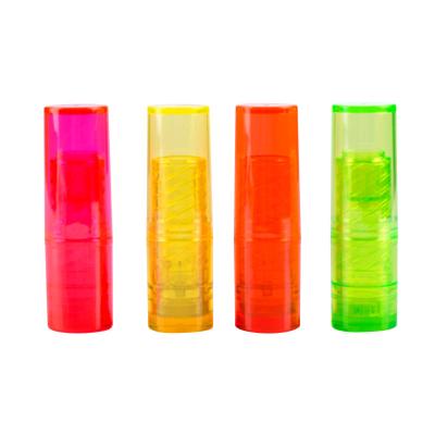 China Color Cosmetic Plastic Cosmetics Packaging 6g Capacity Lipstick Tube for sale