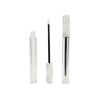 China Cosmetic Makeup Packaging Cosmetic Plastic Tubes Paper Cute Lip Gloss Tube for sale