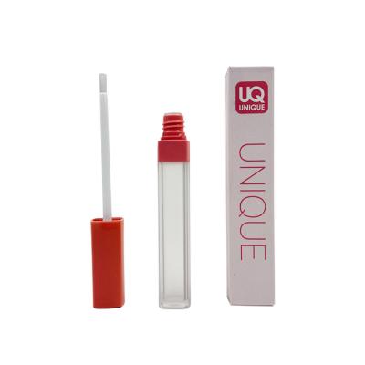 China Eco Friendly Cosmetic Sustainable Packaging Lip Gloss Wand Square Tubes for sale