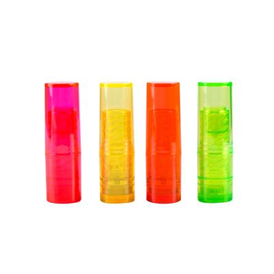 China PET Cosmetics Premium Material Empty Clear Cosmetic Packaging Lipstick Tube (Max 100% ACP Available) for sale