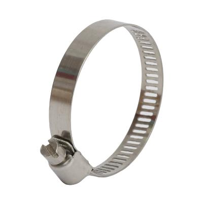 China Stainless steel Multifunctional Gas Pipe Customized American Customized Screw Type Hose Clamp for sale