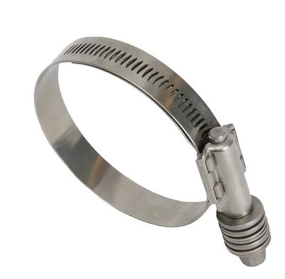 China Stainless steel Professional Factory American Type With Ladder On Band Hose Clamp With High Quality for sale