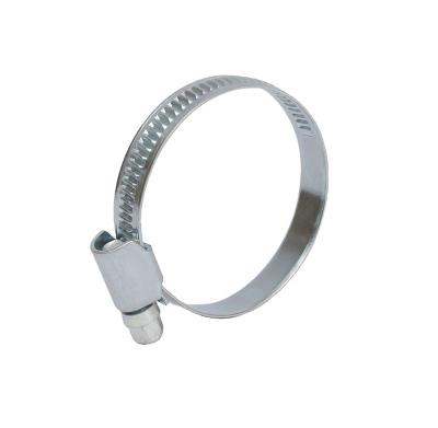 China Iron Direct Wholesale  Customized German Cross Screw Round Type Hose Clamp for sale