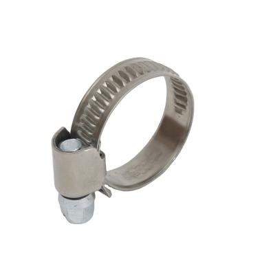 China Stainless steel Best Selling Adjustable Pipe Reinforced Strength Type Worm Drive Hose Clamp for sale