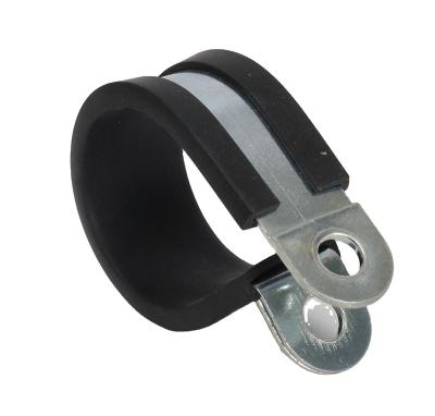 China Iron Factory Direct Sales Flexible Rubber Antivibration Cable Hose Clamp For Sale for sale