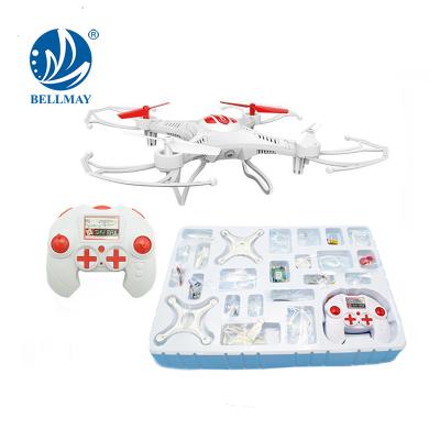 China Radio Control Toy Bemay Toy 2.4GHz Assemble DIY RC Helicopter Drone in Korea Science Teaching Hot Sale for sale