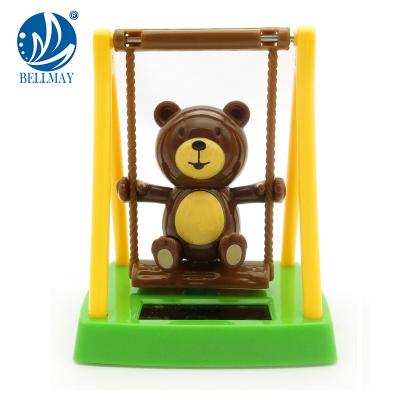 China Bemay Toy Funny Solar Bear Solar Toy Diy Educational Toy Birthday Gift Solar Education Toys Swing for sale