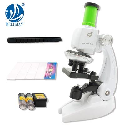 China Bemay Toy Science Toy Magnifier 100X200X450X Magnifier Microscope For Wholesale for sale