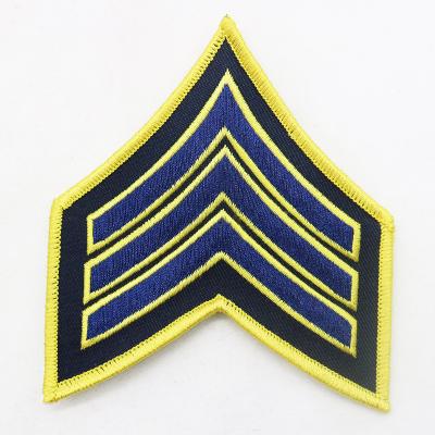 China Handmade provide embroidery military style patches for the United States military for a long time, and the factory price is customized for sale