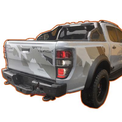 China Steel Car 4x4 Offroad Enclosure Offroad Car Rear Bumper For Isuzu Dmax 2012+ for sale