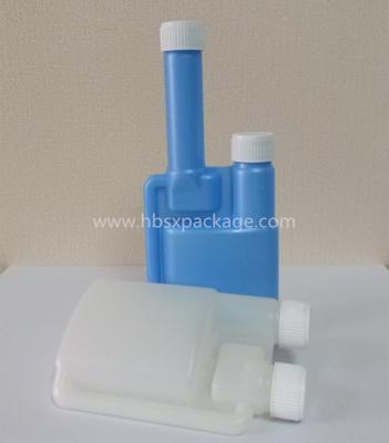 China HDPE fuel additive dispensing twin neck bottle with high quality and low price for sale