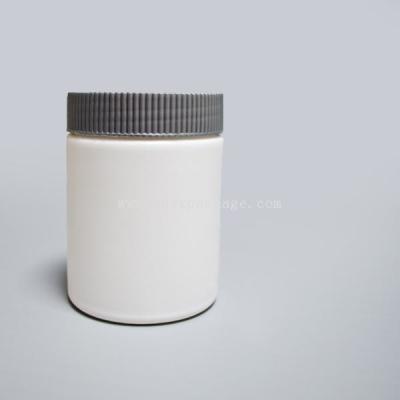 China la botella transparente del polvo del HDPE 250ml para la venta con aluminio capsula colores de encargo en venta