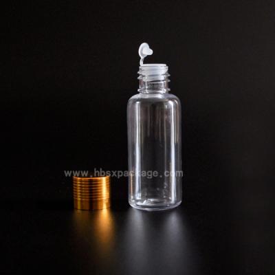 China 10/ 20/ 30/35/ 50/ 60/80/100ml PET bottle for liquid with aluminum foil cap screw cap for sale